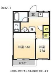 ジュネス富岡の間取り画像