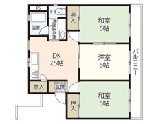 みどりマンションの間取り画像