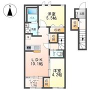 ヴァーチュアス Ⅰの間取り画像