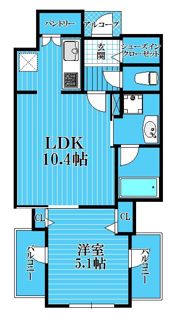 プリミテージュ新横浜の間取り画像