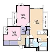 グラース等々力の間取り画像