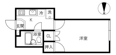 ハウス・シンエーの間取り画像