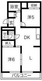 パラシオン城下の間取り画像