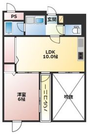 パルロイヤル東島田の間取り画像