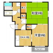 ハイツさくらいF棟の間取り画像