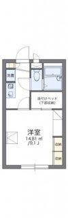 レオパレスサニーコートの間取り画像