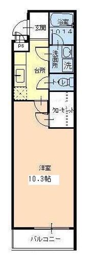 フジパレス福島ノースの間取り画像