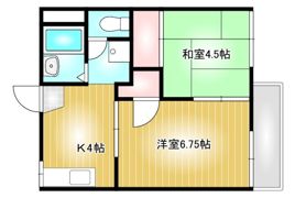幸運マンション2号棟の間取り画像