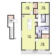 ラヴェルテュ播磨町の間取り画像