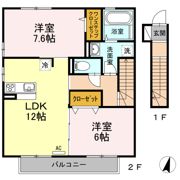 サクラハイツの間取り画像