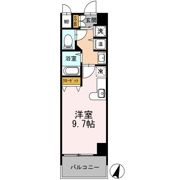 カスタリア三宮の間取り画像