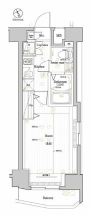 REALIZE新宿の間取り画像