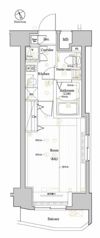 REALIZE新宿の間取り画像
