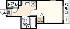 メゾフォルテ大宮の間取り画像