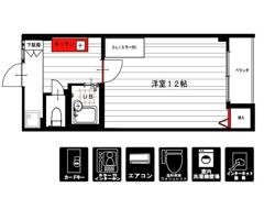 メゾン清水の間取り画像