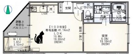 Willow Laneの間取り画像