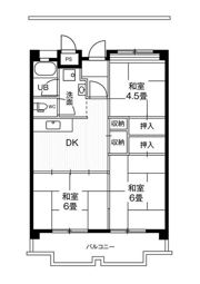 ビレッジハウス一宮タワー2号棟の間取り画像
