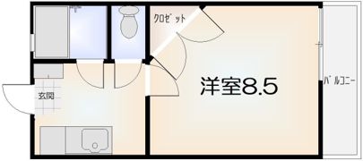 コーポエスペランスの間取り画像