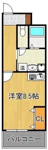 プランドールMK小倉の間取り画像