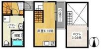 アースクエイク白水北棟の間取り画像