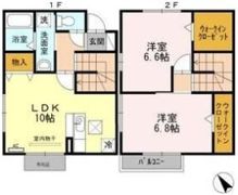 A・fort鴻の巣の間取り画像