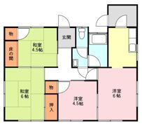 平福2丁目借家の間取り画像