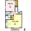 ロワジール A棟の間取り画像