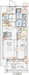 エステムコート新大阪 X VIパルスの間取り画像