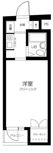 スカイコート西新宿第2の間取り画像