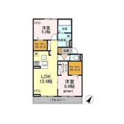 SOLARIE MIDORINO IVの間取り画像