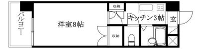メゾン中村2の間取り画像
