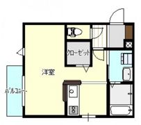 PALAIS広瀬北町の間取り画像