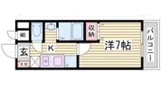 フルール須磨の間取り画像