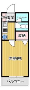 セントラルマンション武蔵野の間取り画像