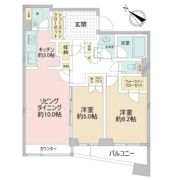 パークホームズ目黒ザレジデンスの間取り画像