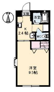 シャトー下伊福の間取り画像