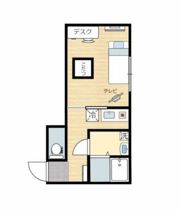 ブルーシャトウ土生の間取り画像