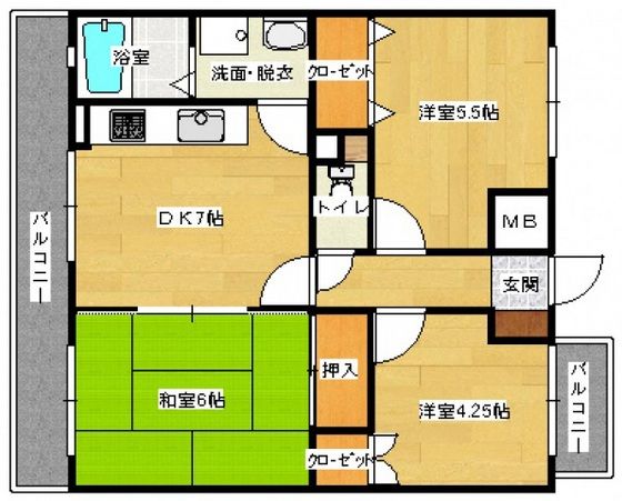 間取図