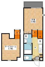 タンドレス多良見の間取り画像