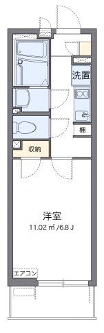 クレイノ柏桜館Ⅱの間取り画像