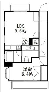 ビヴァーチェ赤坂の間取り画像