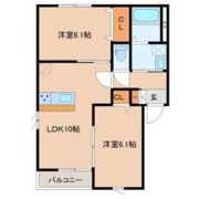 アスコット大代の間取り画像