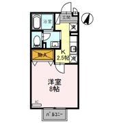 セジュール鴨土の間取り画像