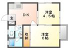 コーポモザン105の間取り画像