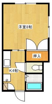 インフィールド五月が丘の間取り画像