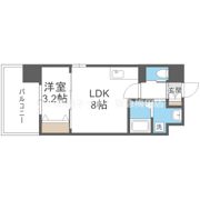 ビガーポリス486与力町公園Ⅱの間取り画像