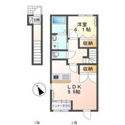 ヴェルデュールⅢの間取り画像