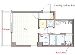 alvas(アルバス)の間取り画像