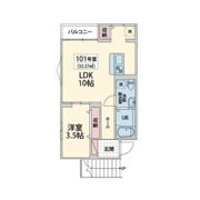 板橋ファランドールの間取り画像