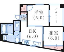 ブリヤン・夢野の間取り画像